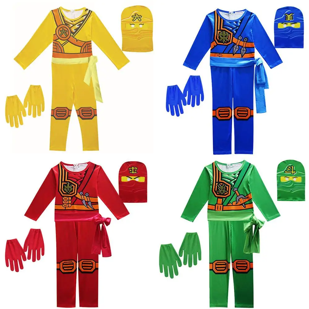 Lego Ninjago передовые новейший костюм для ролевых игр мальчиков и Спортивный девочек