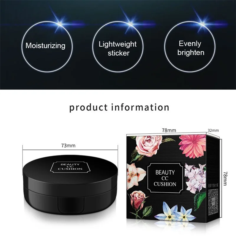 Air Cushion CC Creams консилер увлажняющий Подушка изоляция вода чувство красоты кремы 15 г Безопасность и защита окружающей среды