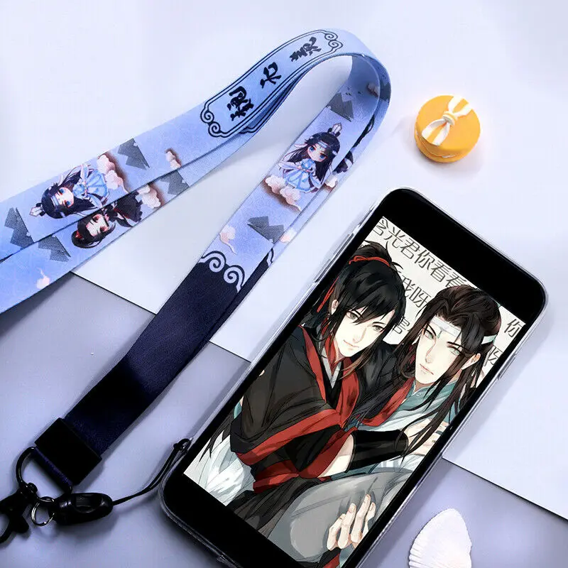 Grandmaster Demonic культивирование MDZS Tian Guan Ci Fu телефонный ремешок шнурок для ключей Косплей Подарки