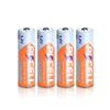 4 pièces PKCELL AA 2500mWh 1.6V ni-zn AA Batteries rechargeables 2A NIZN batterie et 1 pièces AA/AAA boîte de maintien de batterie pour jouet ► Photo 2/5