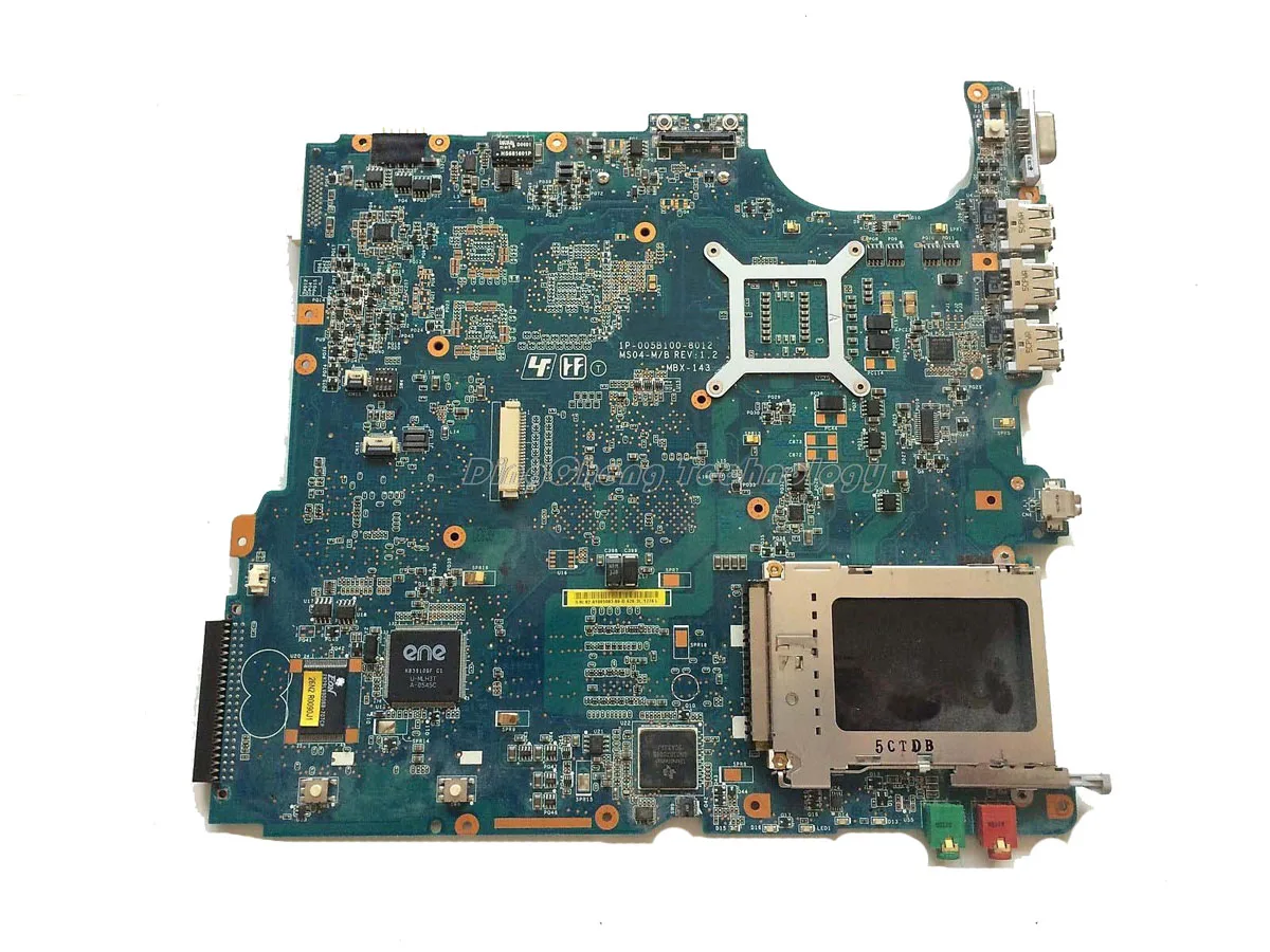 MBX 143 ноутбук материнская плата для Sony MBX-143 MS04-M/B A1142569A 1P-0058100-8012 Для ЦПУ intel Встроенная видеокарта
