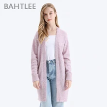 *#Best Price BAHTLEE Women Mohair Cardian Sweater Autumn Winter Wool Knitted Jumper loose coat loose *#Best Price BAHTLEE Women Mohair Cardian Sweater Autumn Winter Wool Knitted Jumper loose coat loose