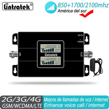 

Cellular Signal Amplifier 2G 3G 4G 850 CDMA 1700/2100 AWS Cell Phone UMTS LTE Mobile Phone Signal Booster For South America #40