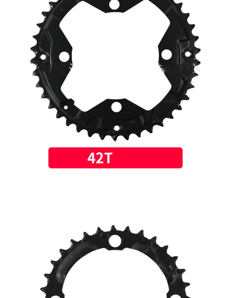 Цепь MTB горный велосипед 104BCD 8/9 скорость 22T 32T 42T шатуны зубная пластина части 104 BCD костюм для Prowheel шатуны