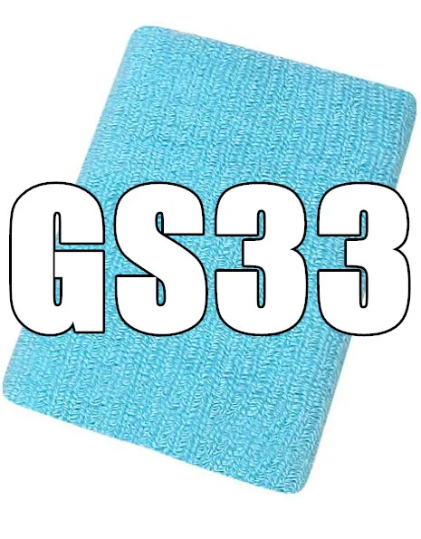 Последний 2020 Q2 GS33 новый стиль GS 33 наручный набор рукав пот Впитывающее спортивное