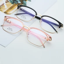 Новинка, квадратные очки, оправа для мужчин, сплав, ультралегкий,, для глаз, Женская оправа, близорукость, оптическая оправа, очки для мужчин, компьютерные очки, 500