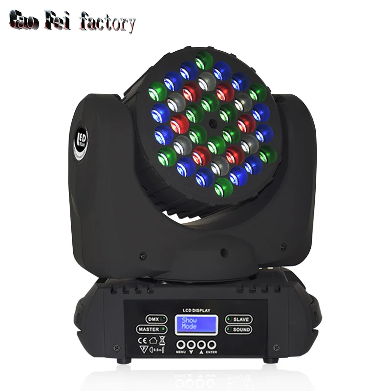 

dj moving head light led 36x3w rgbw dmx stage light moving head led disco light