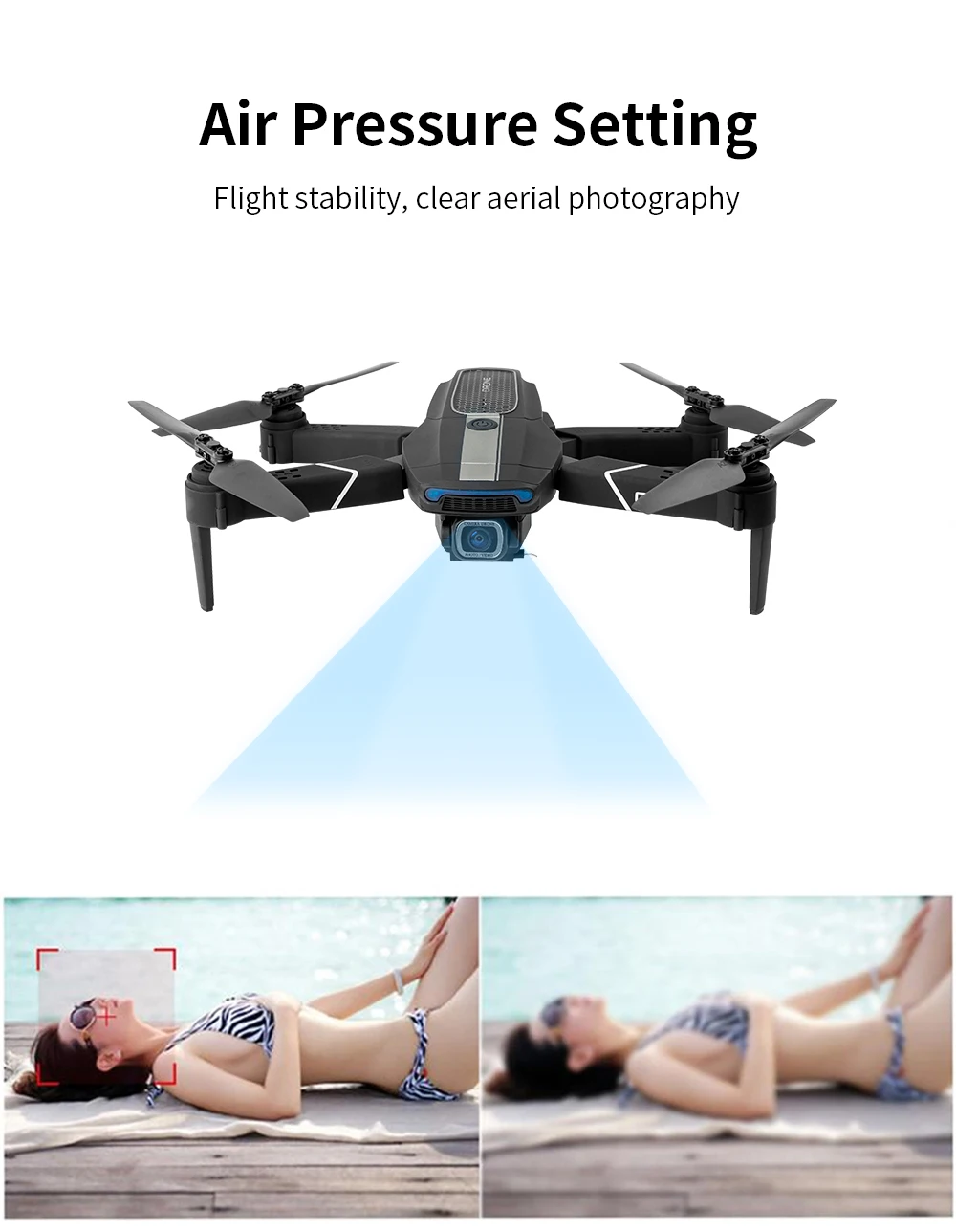 Складной JDRC JD-22S RC Квадрокоптер дроны 5G WiFi управление gps 4K HD FPV камера 360 градусов флип Сверхлегкий самолет детская игрушка