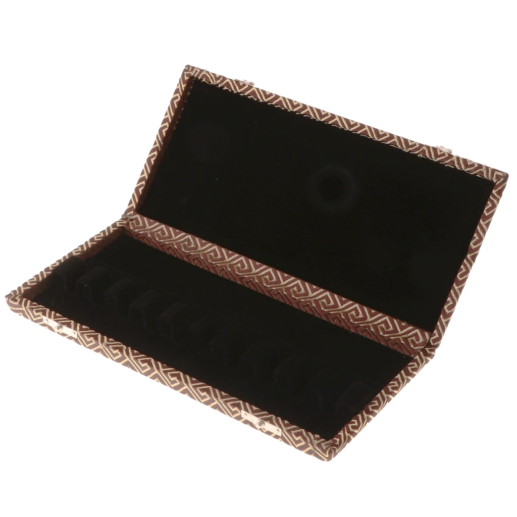 Прочный герконовый чехол для хранения для 10 тростников, 20x9,5x2 см