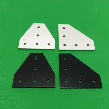 

5 / 7 Holes T Type 2020 3030 4040 4545 Corner Bracket Joint Board Connection Plate For Aluminium Profiles