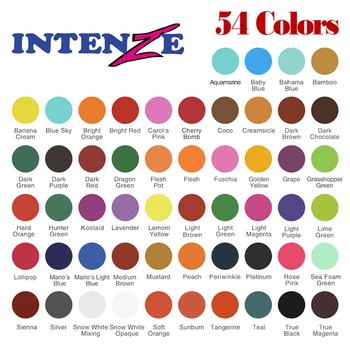 

54 Basic Colors Tattoo Artist Ink Set Tattoo & Body Art Permanent Makeup Microblading Pigment Kit Tattoo tools 1 Oz(30ml)