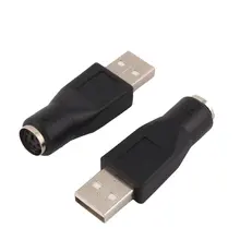 USB папа для PS/2 Женский адаптер конвертер Usb разъем для ПК для Sony Ps2 клавиатура мышь USB папа для PS/2 Женский адаптер конвертер Usb разъем для ПК для Sony Ps2 клавиатура мышь