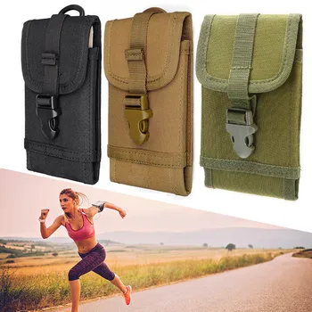 

5.5 Inches Mobile Phone Pouch Outdoor Training Military Pouch Waist Holster Bag Running Bags XR-Hot