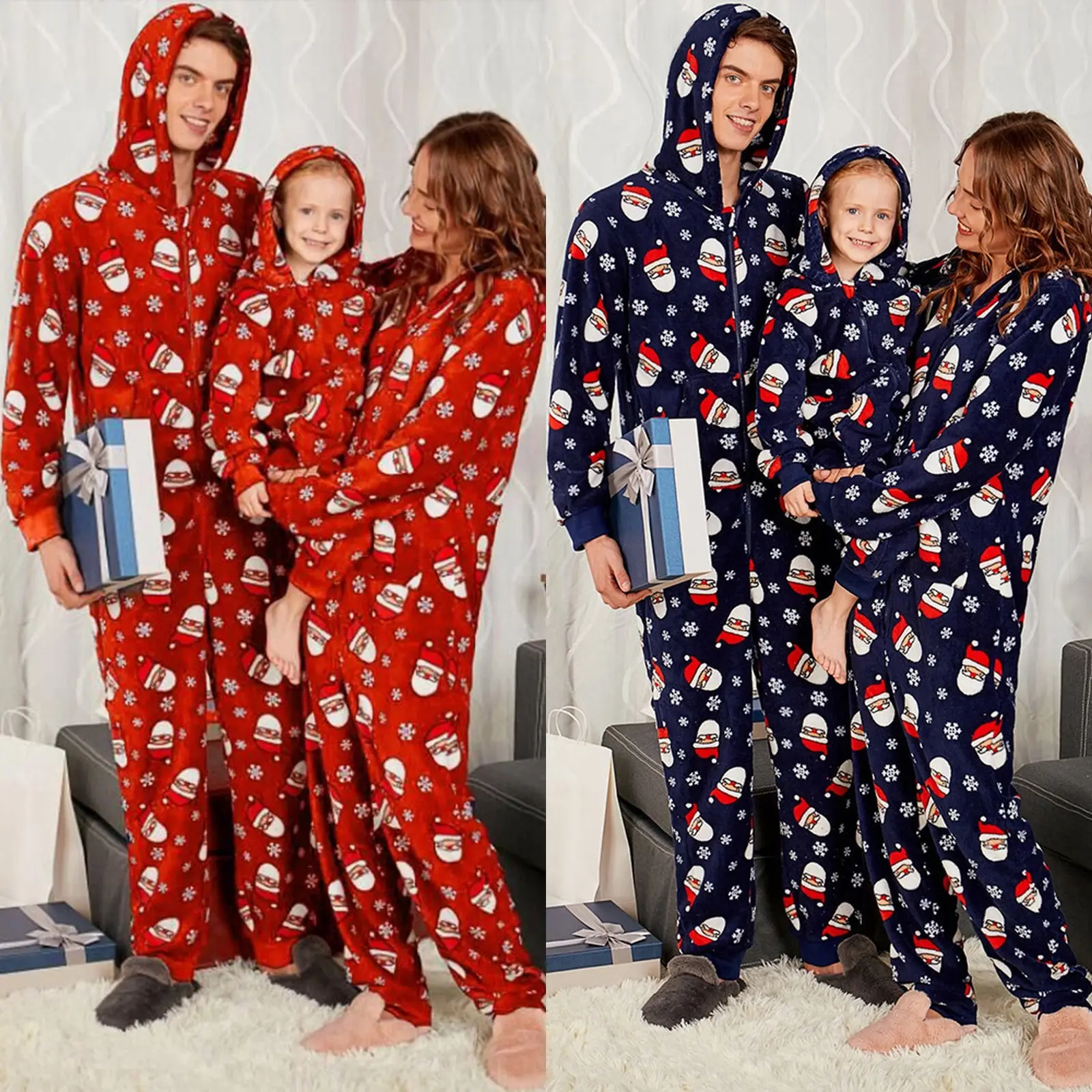 

2020 Christmas Family Matching Pyjamas Adult Kid Baby Family Matchint Outfits Pajamas Deer Romper Xmas Family Look Jumpsuits