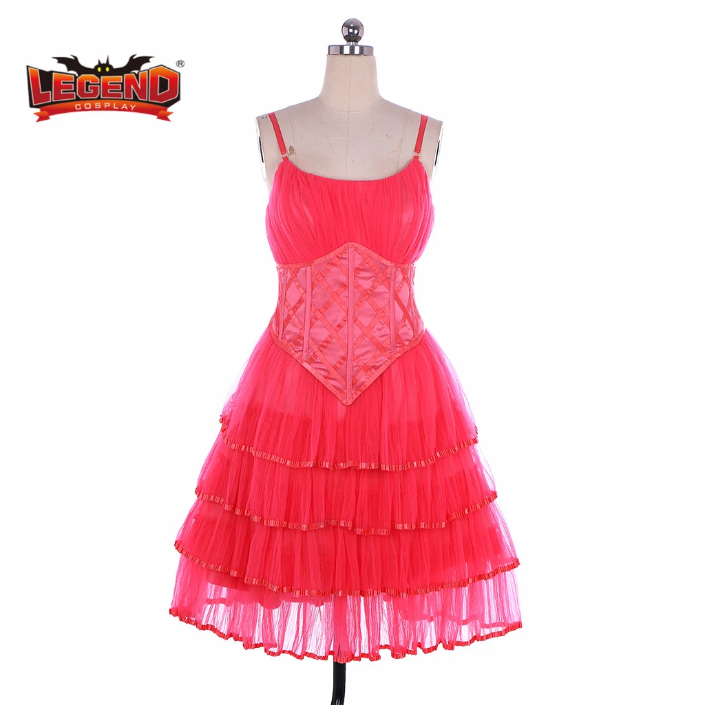 Wicked Musical Glinda Costume Pink Dress The Good Witch Cosplay Costume Custom Made Cosplay