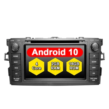 

ANDROID 10.0 FOR TOYOTA AURIS 2007-2011 BUILT-IN DAB+ FUNCTION CAR DVD PLAYER HEADREST GPS NAVIGATION SYSTEM Central Multimidia