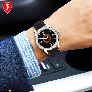 

Hot Man Leather Watch Whatever Late Anyway Letter Watches New Pointer Glow Quartz Sports Watch Stainless Steel Casual Watch