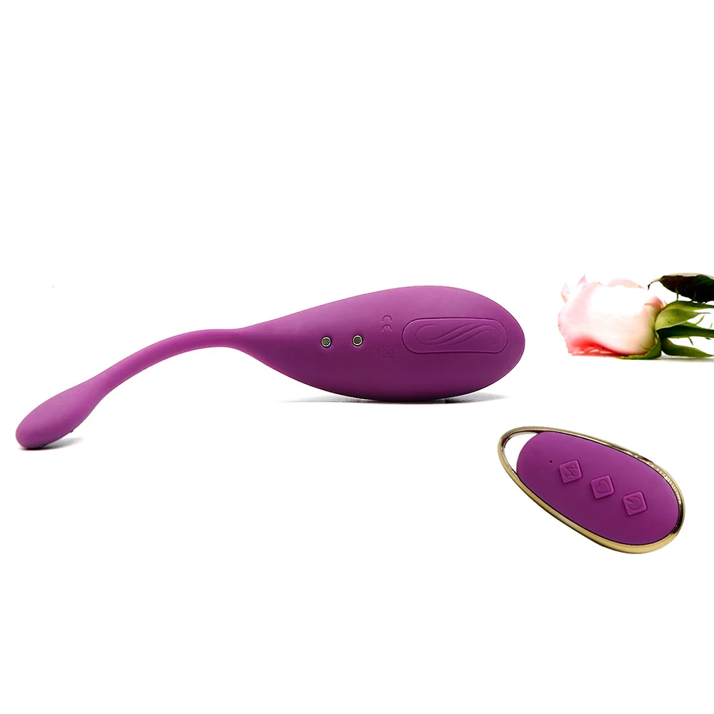 Wireless Remote G-spot Vibrating Egg Wearable Love Egg Massager_voghion.com