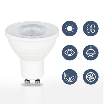 

5 PCS Light Bulbs 5W LED 2835 GU10 Bright Spotlight Lamp Cool Warm White