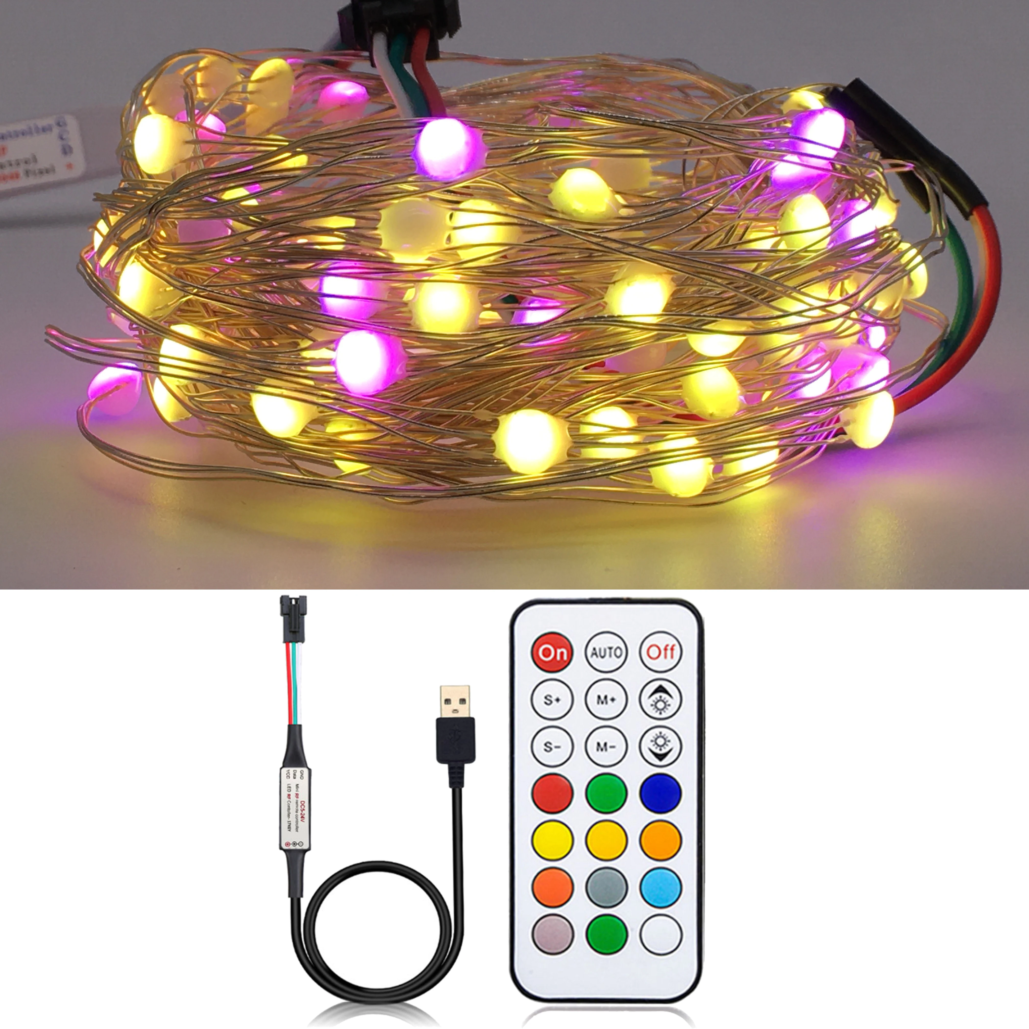 Led Individually Addressable | Decorative Light String | Led Strip ...