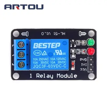 

2PCS 3V 3.3V 1 Channel Relay Module Low Level Trigger Relay Output 1 way Relay Module for Arduino