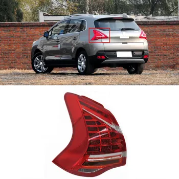 

CAPQX For Peugeot 3008 2013 2014 2015 Rear Bumper Outer Taillight Tail Lamp Brake Light Tail Light Taillamp