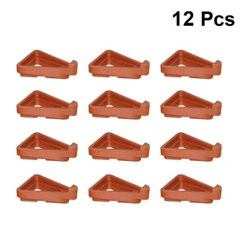 

12PCS Plant Pot Tray Plant Saucer Anti-rot Breathable Plant Pot Tray for Modern Ceramic Flower Pot Coffee