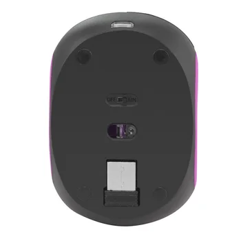 

2.4g Wireless Charging Mute Mouse Steamed Bread Shape Mini Ergonomics Cute Mouse AS99