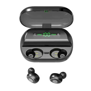 

Wireless Earbuds TWS Stereo Bluetooth 5.0 CVC8.0 Headphones with Charging Case