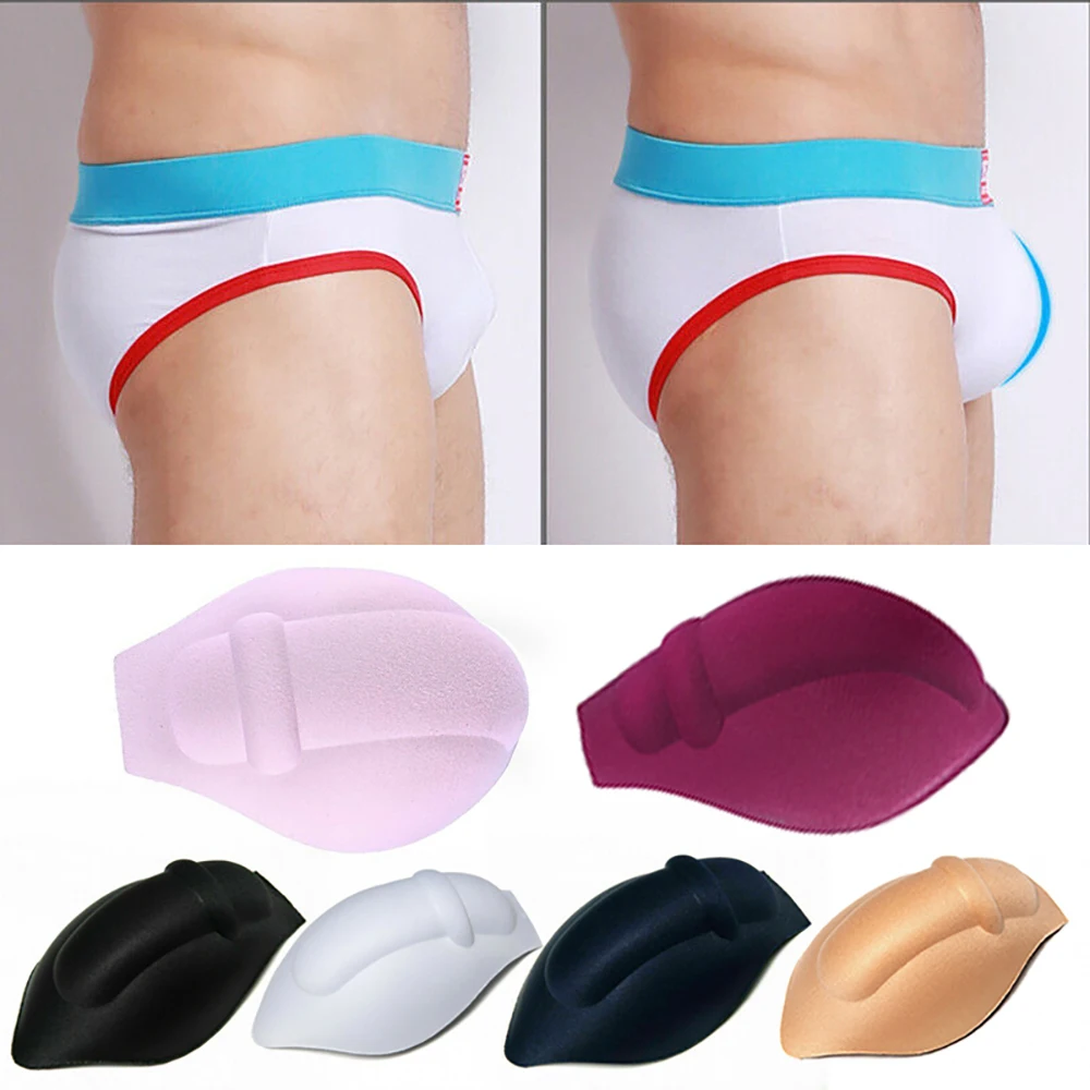 Men Sexy Bulge Pouch Pads Enhance Cup Penis Enlarger Underwear