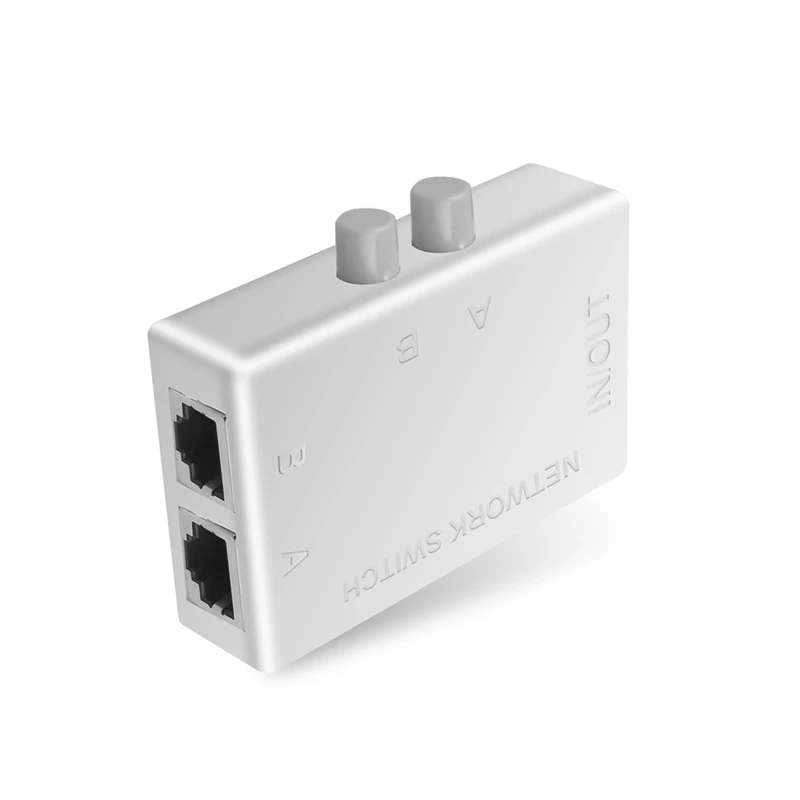Mini Switch Rj45 Switch Works Dual Port
