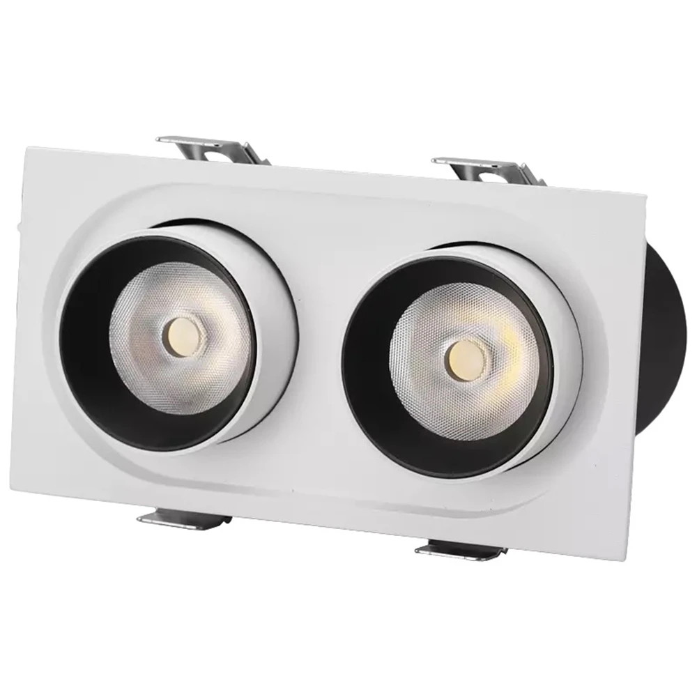 Led Ceiling Downlight Adjustable 360 degrees Nordic Spot light 12W 10W AC110V 220V Recessed Led Bulb Bedroom Kitchen Indoor lamp