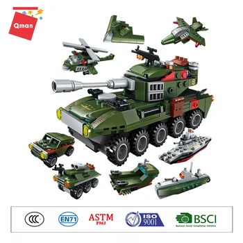 

361 PCS Tank Building Blocks Armored vehicle Toys Mini Figures Amphibious Panzer Blocks Military Children Toy Tank Models Bricks