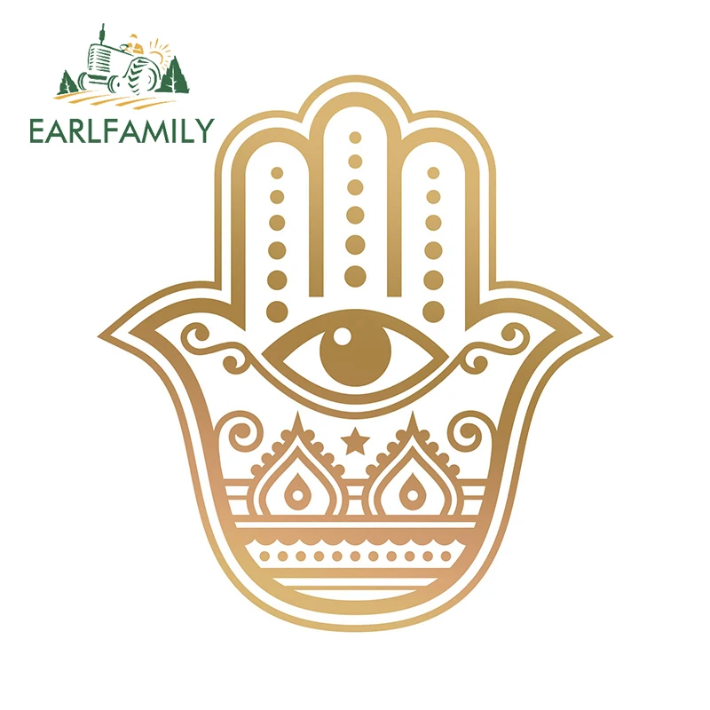 

EARLFAMILY 13 см x 12 см для Хамса, ручные автомобильные наклейки, солнцезащитные устойчивые к царапинам наклейки, индивидуальный декор для мотоцикла, ноутбука, автомобильная этикетка