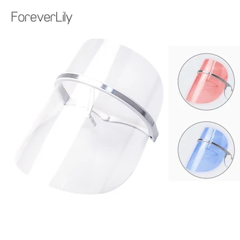 

2 Colors USB LED Mask Therapy Korean Face Beauty Photon Anti Acne Anti Wrinkle LED Facial Mask Rejuvenate Skin Care Machine