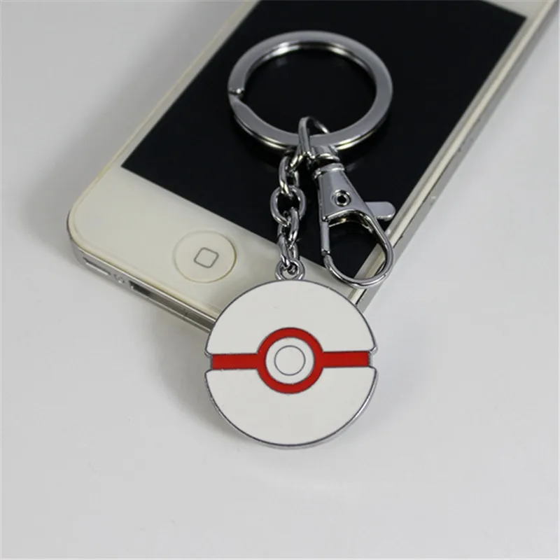 Аниме Poke Ball сплав брелок висячая Пряжка 3 см ПЭТ эльф шариковые Подвески 12-выбор