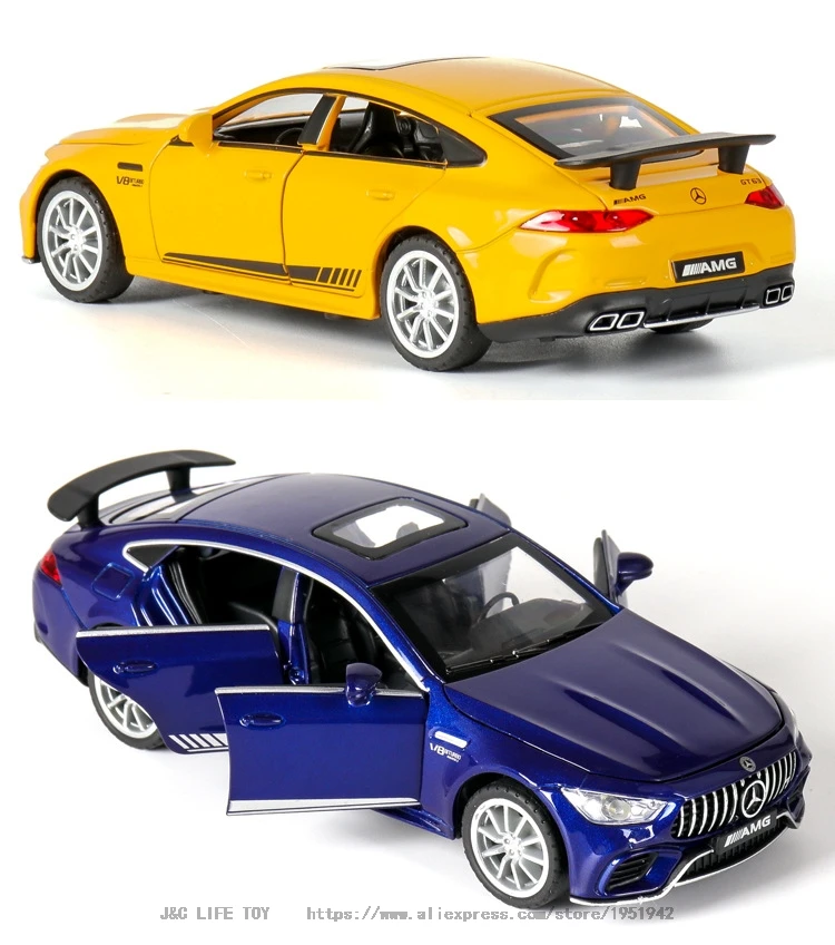 Новинка 1:32 BENZ AMG GT63 литая модель автомобиля литые игрушки и игрушечные машины игрушечные машинки Развивающие игрушки для детей Подарки Игрушка для мальчика