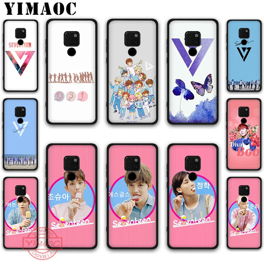 Мягкий силиконовый чехол YIMAOC Seventeen JOSHUA THE8 для Huawei Mate 10 20 30 Lite Pro Nova 2i 3i 3 4 5i 2 |