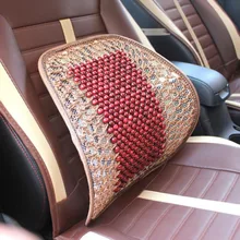 Автомобильная сетчатая бамбуковая проволочная поясная подушка летняя крутая полая дышащая подушка с рисунком птицы воздушная сеть поддержка талии