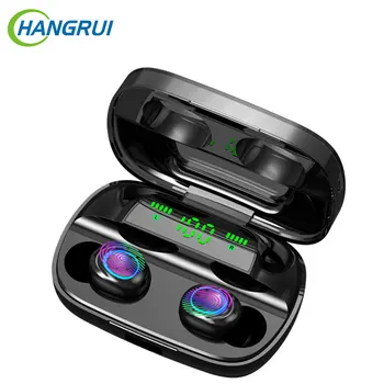 

Cordless Headphone Bluetooth Earphone TWS 3500mAh Power Bank Sport In Ear Gaming Headset Noise Earbuds with Mic
