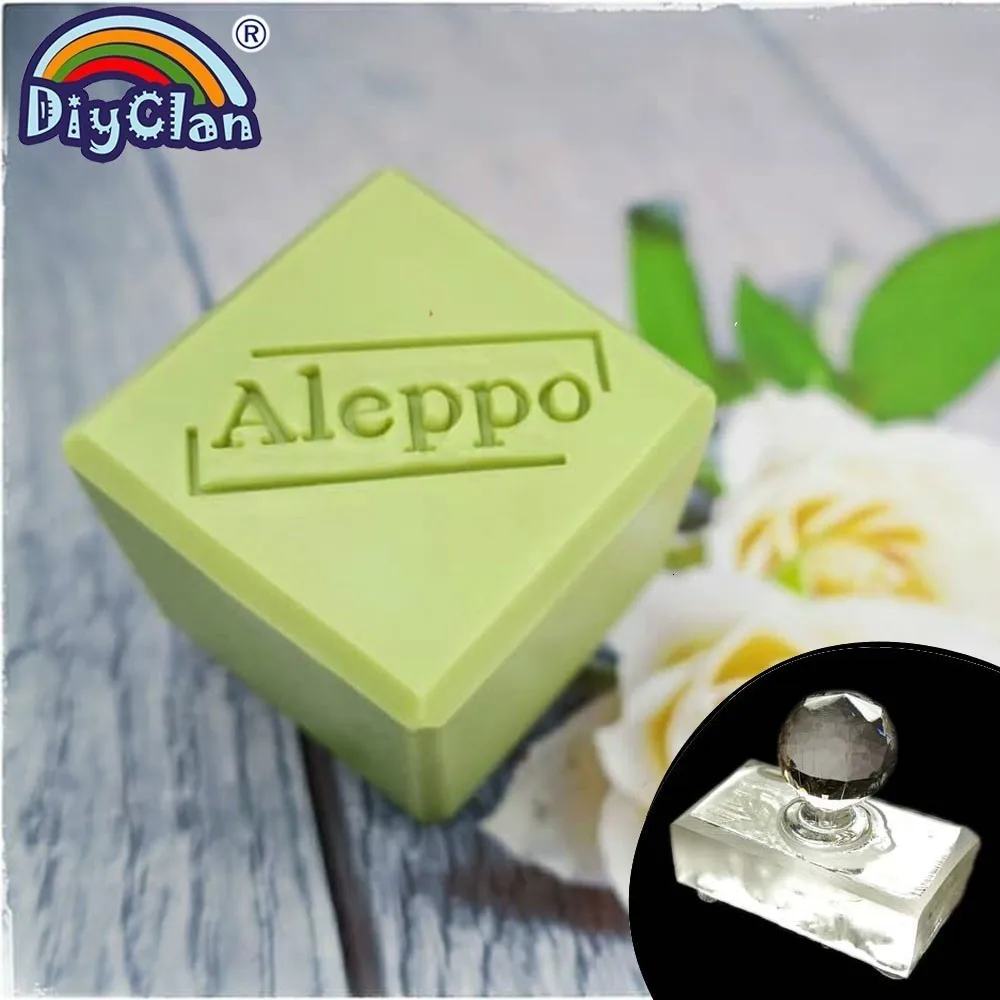 Aleppo мыло ручной работы печать Diy Натуральное плексигласовое мыло уплотнительный инструмент Смола акриловая часть пользовательский граница Искусство Печать Шрифт пользовательский подарок