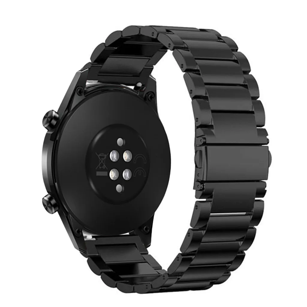 Ремешок из нержавеющей стали, Новинка для huawei Watch GT2, 46 мм, ремешок для умных часов, сменный ремешок для мужчин, ремешок для наручных часов для женщин и мужчин, спортивный браслет