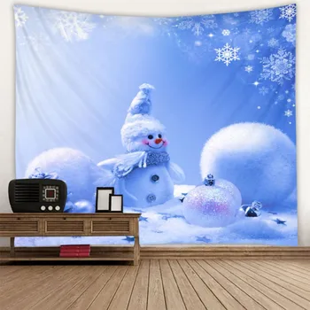

Xmas Cotton Polyester Art Home Wall Hanging Tapestry Wall Ornamentation Christmas Wall Decor High Quality Tapestry Home Decor ZB