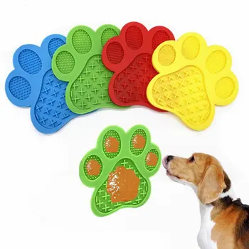 

Silicone Pet Dog Puppy Slow Feeder Food Bowl Anti-Choking Slow Down Eating Feeder Feeding Dish Plate Lick Pad Mat Dogs Supplies