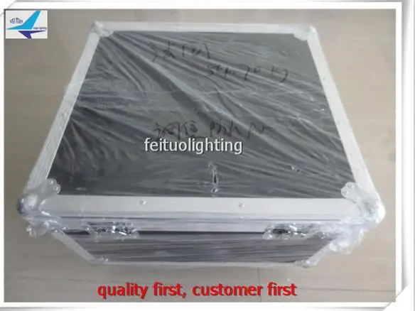 E-6/Лот+ fly case Led cob par light 100 Вт WW/CW 4 в 1 УФ многоцветный cob par led с barndoor внутреннего использования