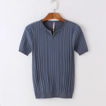 

10350-New summer men's short-sleeved T-shirt loose sports half sleeve