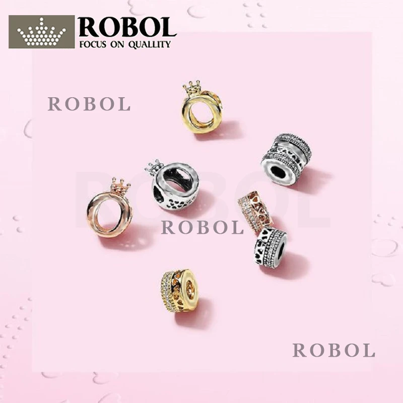 

2021 Popular 100% 925 Sterling Silver Ladies Bead Jewelry Shining In The Center of Space Charm Free Wholesale Shipping