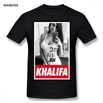

For Men Khalifa T Shirt Stylish Tee Organic Cotton S-6XL Big Size Homme T Shirt 3D Print Tees