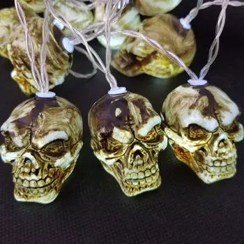

Holiday Decoration Lights Skull And Crossbones Light String Halloween Light String Ghost Festival LED Light String