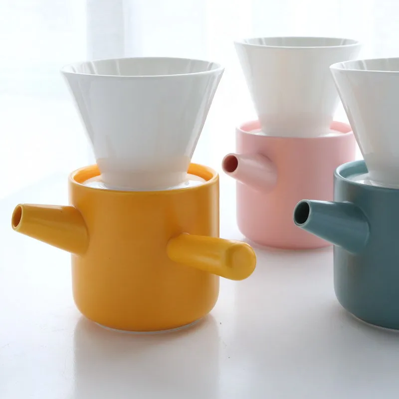 Керамический фильтр для кофе Imellow v60 ручной керамический капельный приготовления